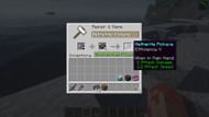 Repairing a damaged netherite pickaxe (Image via Mojang)